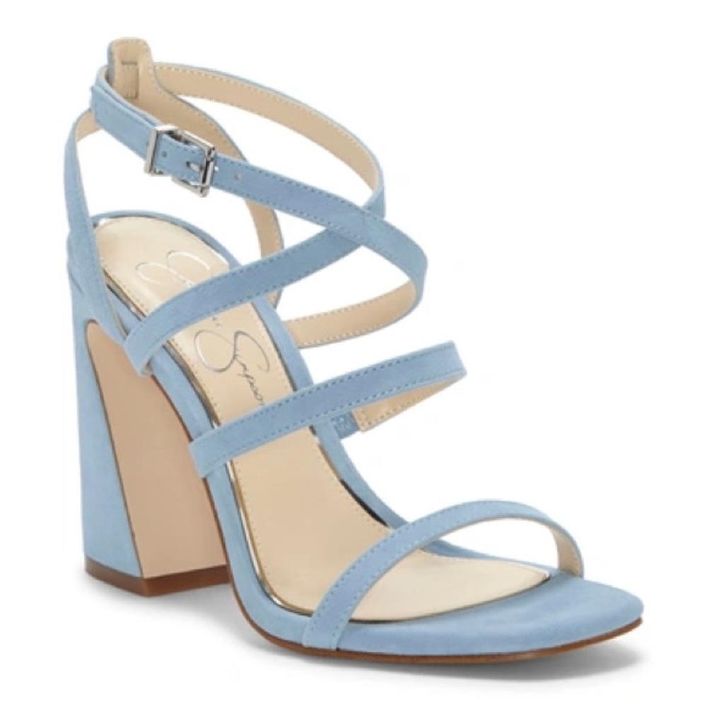 Jessica Simpson Light Blue Strappy Sandals